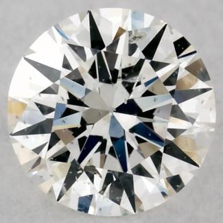 0.43 Carat Round G SI2 EX GIA Natural Diamond