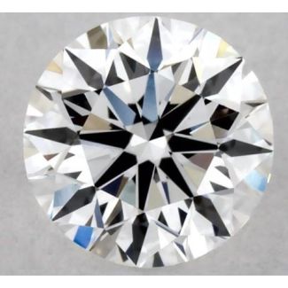 0.36 Carat Round D VS1 EX VG GIA Natural Diamond