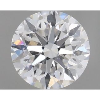 0.31 Carat Round G SI1 VG EX GIA Natural Diamond