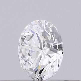 0.26 Carat Round D VVS1 EX GIA Natural Diamond