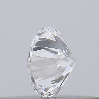 0.18 Carat Round D VVS2 EX GIA Natural Diamond