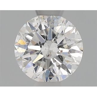 0.53 Carat Round E SI2 VG GD GIA Natural Diamond