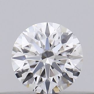 0.16 Carat Round D VVS1 EX GIA Natural Diamond