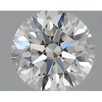 0.7 Carat Round G SI1 EX GIA Natural Diamond