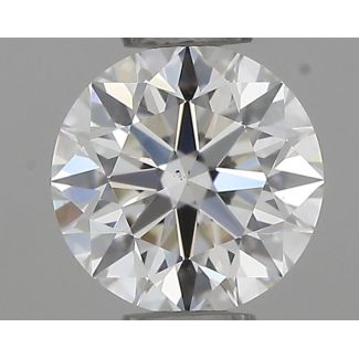 0.41 Carat Round G VS2 EX IGI Natural Diamond