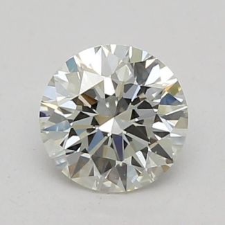 0.30 Carat Round I VVS1 VG EX GIA Natural Diamond