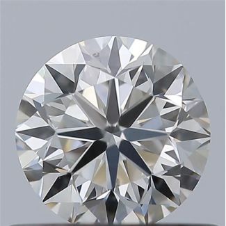 0.50 Carat Round G SI1 VG EX GIA Natural Diamond