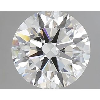 1.3 Carat Round H VS2 EX GIA Natural Diamond