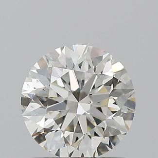 0.91 Carat Round H VS2 EX IGI Natural Diamond