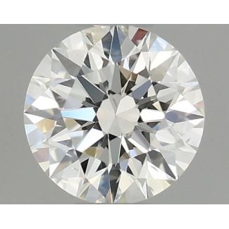 0.4 Carat Round I VS2 EX GIA Natural Diamond