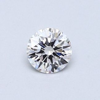 0.4 Carat Round D VS2 EX GIA Natural Diamond