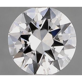 0.80 Carat Round H VVS1 VG EX GIA Natural Diamond