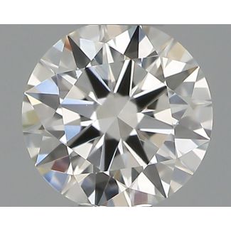 0.25 Carat Round H IF EX GIA Natural Diamond