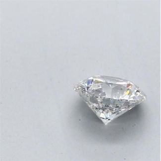 0.46 Carat Round F SI2 EX GIA Natural Diamond