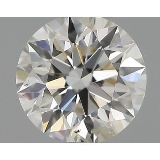 0.30 Carat Round G SI2 EX IGI Natural Diamond