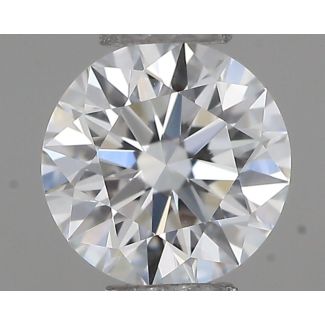 0.24 Carat Round F VVS2 EX GIA Natural Diamond