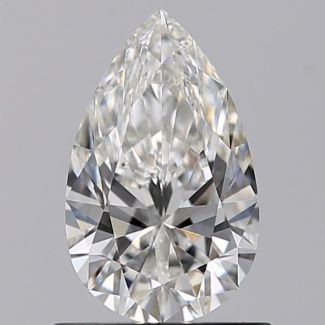 0.71 Carat Pear F VVS1 - EX VG GIA Natural Diamond