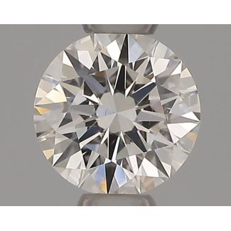 0.34 Carat Round H SI1 EX VG GIA Natural Diamond