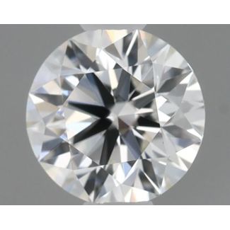 0.31 Carat Round G VVS2 EX GIA Natural Diamond