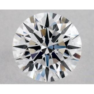 0.6 Carat Round D VVS1 EX GIA Natural Diamond