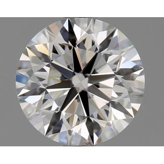 1.20 Carat Round H VVS2 EX GIA Natural Diamond