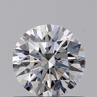 0.61 Carat Round D SI1 EX GIA Natural Diamond