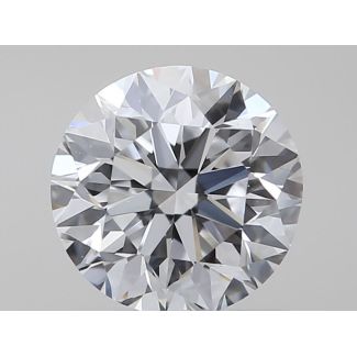 0.71 Carat Round D VS1 VG EX GIA Natural Diamond