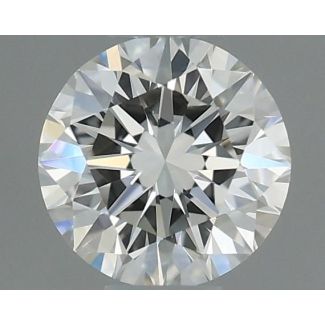 0.33 Carat Round I VVS1 EX GIA Natural Diamond