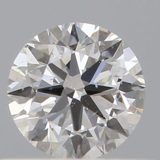 0.40 Carat Round E SI1 VG EX GIA Natural Diamond