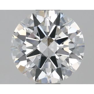 0.81 Carat Round D VS1 EX GIA Natural Diamond