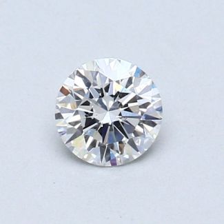 0.38 Carat Round D VS2 EX GIA Natural Diamond