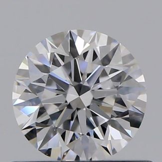 0.51 Carat Round D VS1 EX GIA Natural Diamond