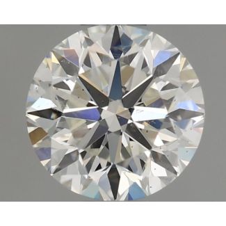 0.7 Carat Round H SI1 VG EX GIA Natural Diamond