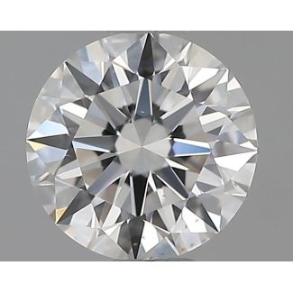 0.5 Carat Round H VS2 EX GD GIA Natural Diamond