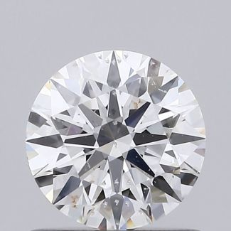 0.72 Carat Round G SI2 EX GIA Natural Diamond