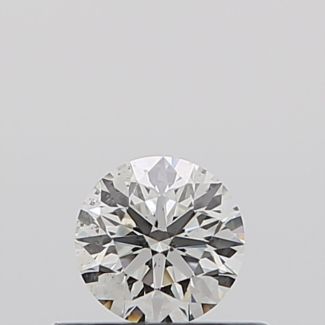 0.30 Carat Round I SI1 EX GIA Natural Diamond