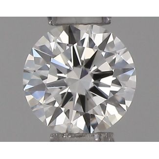 0.18 Carat Round G VVS1 EX GIA Natural Diamond