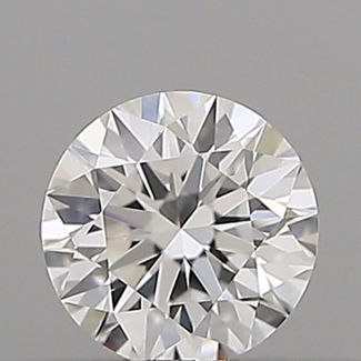 0.22 Carat Round F IF EX GIA Natural Diamond