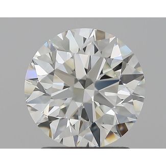 1.64 Carat Round H IF EX IGI Natural Diamond