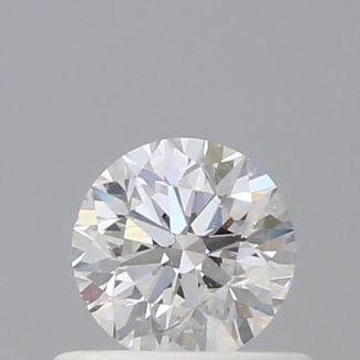 0.50 Carat Round E SI1 VG EX G GIA Natural Diamond