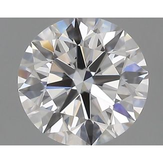 0.54 Carat Round E VS1 EX GIA Natural Diamond