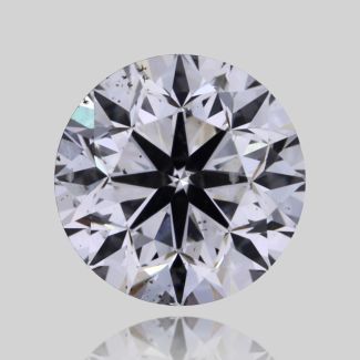 0.45 Carat Round I SI2 EX GIA Natural Diamond