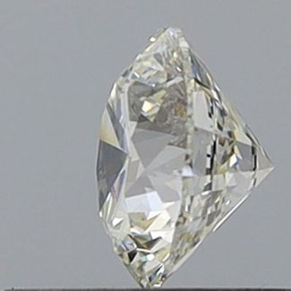 0.6 Carat Round H VVS2 EX VG GIA Natural Diamond