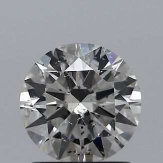 1.01 Carat Round F SI2 EX VG GIA Natural Diamond