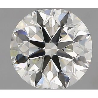 1.0 Carat Round H VVS2 EX IGI Natural Diamond