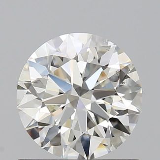 0.9 Carat Round H SI1 VG GIA Natural Diamond