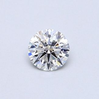 0.34 Carat Round G VVS1 EX GIA Natural Diamond