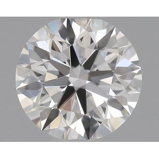 0.4 Carat Round F VS1 EX GIA Natural Diamond