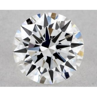 0.32 Carat Round F VS1 EX GIA Natural Diamond