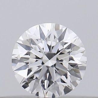 0.18 Carat Round D SI1 EX GIA Natural Diamond